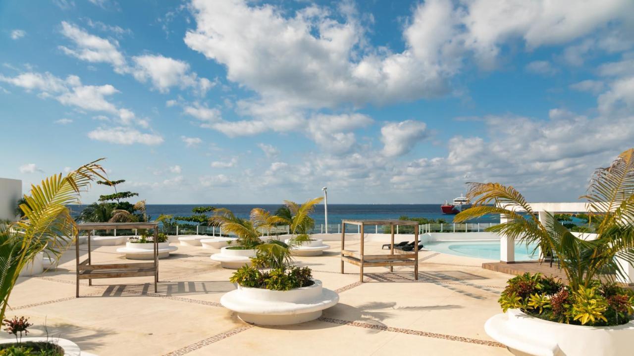 Estudio En Cozumel Con Vista Al Mar, Condominio Con Alberca A1 Exterior photo